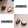 Hubs -kaartlezer USB 3.0 Microtype C tot SD -adapter voor laptopaccessoires OTG CardReader Smart Memory Mini ReaderUSB