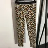 Vintage Leopard Tracksuits Pants Set Summer Sexy Vests Leggings Fashion Breathable Designer Suit Sets Tops Tights