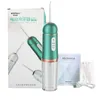 FLOSSOR DE ÁGUA DO IRRIGADOR 230 ml Kit de clareamento de dentes a jato de tanque 3 modos USB 4 Dicas IPX7 Cuidados com higiene oral para viagens em casa 220513