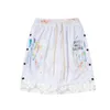 Neue Designer Herren Shorts Splash Ink Graffiti Buchstaben Druck Shorts High Street Lose Lässige Hip Hop Hosen