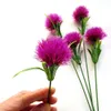 1 PC Vert Pissenlit Fleurs Artificielles Real Touch 25 cm En Plastique Faux Fleurs Plantes Pour La Maison Chambre Décor Partie De Mariage Décoration C0628G02