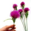 1pc Green Dandelion Flowers Artificial Touch Real 25cm Plantas de flores falsas para casa Decoração de festas de decoração C0628G02