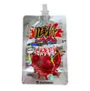 ILEVA 600mg buse jus sacs d'emballage comestibles avec bouchon de bouteille myrtille pastèque cerise raisin 180ml boisson infusée bec verseur liquide anti-odeur refermable