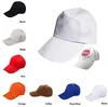 Vanlig blank sublimeringskåpa polyestervärmeöverföring baseball keps hatt med justerbar snapback grossist parti