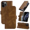 Luxury PU Leather Wallet Cases For iPhone 14 13 Pro Max 12 Mini 11 XR X XS 8 7 Plus 6 6S Flip Cover