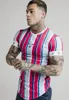 Magliette da uomo 2024 magliette casual uomini sik seta marcata estate ricami traspiranti da siksilk maglietta slimtops