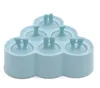 Tools Silicone Ice Cream Mold 6 Hole Popsicle Cube Maker Chocolate Tray Kitchen Gadgets Inventory CCE13975