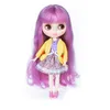 Blythes Doll 16 조인트 바디 30cm Blyth 장난감 손과 얼굴 DIY 패션 인형 Girl Gift 220701