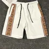 Pantaloncini da uomo in tessuto con lettere Pantaloncini da bagno estivi Plus Size Cool Dry Quickly Sports Board Shorts