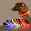 Collari per cani a LED Perros Anti-Lost/Evita incidenti stradali Luminoso Sicurezza Personalizado Batteria Grandi prodotti per animali domestici