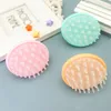 Sublimation 1 Pcs Silicone Head Body Massage Brush Baby Shampoo Brushes Soft Silicones Spa Massages Brushs Kid Newborn Dandruff Hair Combs Brush