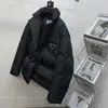 2023 Diseños Marca para mujer Chaqueta de plumón Chaquetas de invierno Abrigos Abrigo largo Parkas de moda cálida con cinturón Ropa de abrigo de algodón para mujer Bolsillo grande {categoría}