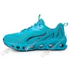 Mannen Running schoenen Zwarte Witte mode Heren vrouwen trendy trainer Sky-blue vuurrode geel ademende casual sporten Outdoor Sneakers Style #2001-15