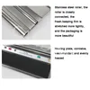 450/550mm Stainless Steel Plastic Food Cling Film Wrapping Sealing Supermarket Food Fruit Vegetable Packing Machine