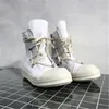 Moda-yaz botları moda tuval botları kadın beyaz platform ayak bileği botları 9#20/20e50