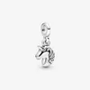 Andy Jewel Perles en argent sterling 925 Ma licorne magique Dangle Charm Charms Convient aux bijoux de style Pandora européen Bracelets Collier 798360