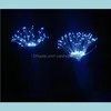 Garden Decorations Patio Lawn Home LL LED Solar Fireworks Lights Waterproof Outdoor String Lamp Holid DHTP2