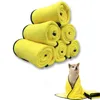 Les serviettes de bain de toilettage pour chiens de compagnie sont faciles à nettoyer, peignoirs épais super absorbants pour chats et chiens, couvertures douces, fournitures à séchage rapide YF0024