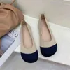 Klänningskor tofflor Sandaler Designer Luxury Color Matching Princess Shoes Fashion Soft Sole Loafers Casual Breattable Women Flat Shoes 220525