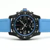 Montre de Luxe Luxury Men's Watch Japan Superquartz Endurance Pro Cronograph 44mm Avenger Hurricane Baby Blue Jubo 1884 Men Hardex Glass Wutphes V177