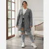 Women's Plus Size Outerwear & Coats Womens Long Sleeve Open Front Ribbed Knit Coat Pocket Design Loose Spring Autumn Elegant Casual Cardigan