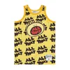 Movie All That 00 Kel Basketball Jersey Mitchell TV Series show STRIPED HipHop For Sport Fans University Breathable High School Hip Hop Stitched Team Color Yellow