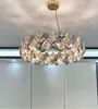 Lumière moderne luxe lustre en cristal atmosphère haut de gamme salon salle à manger cuisine nouvel éclairage pendentif LED lumière