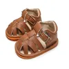 Sapatos de bebê de borracha macia respirável de borracha criança sandálias de bebê S78