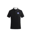 Portsmouth FC Polo da uomo e da donna di fascia alta, maglietta casual in cotone pettinato con doppia perla tinta unita