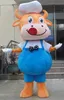 Halloween Cute Cattle Mascot Costume High quality Cartoon Animal theme character Carnival Unisex Adults Size Christmas Birthday Party Outdoor Outfit