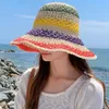 Visières à la mode femmes chapeau de soleil léger tout match seau beau pêcheur