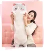Милый мультфильм кот фаршированная кукла гигантское мягкое животное котенок плюшевая игрушка спальная подушка для девочек подарок детей 59inch 150cm dy10050