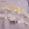 ブライダルベールvs323花嫁のための結婚式の装飾オリエンタルベール花嫁アイボリーレースリボンフラワーアップルスイートフレッシュスタイルブリダル
