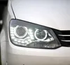 مصابيح السيارة لـ Touran 20 11-20 15 LED Halogen لمبة الهالوجين DRL DRL قيادة Light Light عيون الدوران إكسسوارات المصباح الأمامي