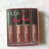 en stock Maquillaje Kit de brillo de labios Aw Naturel Nudes Blushed Nude Power pinles Colores muy hermosos Edición Mini Liquid Matte Lipstick 4pcs / set