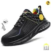 Work Boots Safety Steel Toe Shoes For Men Women Orthopedic Lightweight Indestructible Sneakers 220728