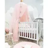 Baby Mosquito líquido Canopy Berço de berço Cortina de cama Hung Hung Hung Dome Girls Bursery Room Decoração Princesa Canopy Crianças jogam tendas 220531