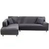 Двойной диван-крышка 145-185 см для гостиной диван-крышки эластично-обработанные угловые диваны с растягивающими шезлонгами в секциях.