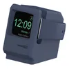 Buona qualità Design innovativo Caricabatterie per orologio intelligente Supporto per comodino Base Dock Supporto in silicone compatto per Apple Watch con scatola al minuto