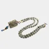 Подвесные ожерелья с подарочной коробкой Винтажный спектролит опал натуральный камень Koi рыба роскошная галлека