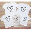 Papa Mama Familie passende Outfits Papa Mama Kinder T-Shirt Baby Body Familienlook Vater Sohn Kleidung Vatertagsgeschenk 220531