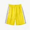 Shorts Mens Womens Designers Korta byxor Skriv ut Strip Webbing Casual Five-Point Clothes Summer Beach Kläder