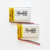3.7v 200mAh 402030 LiPo Li-polymer Rechargeable Battery with Protect borad power For mini speaker Mp3 bluetooth Recorder headphone headset