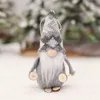 Juldekorationer för trädskidåkning Gnome Faceless Plush Doll Cartoon Toy Xmas Gifts Festive Party Supplies Home Decor 5 5 mg D3