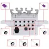 6 in 1 ultrasone 80k laser vet cavitatie machine gezichtsmassager rf oogafsteking EMS huid elasticiteit elasticiteit rood licht therapie hele lichaam