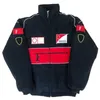 Neue Motorrad-Rennbekleidung für den Winter, vollständig bestickte Logo-Autojacke