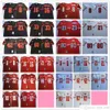 NCAA 75번째 Mitchell and Ness 빈티지 축구 8 Steve Young Jerseys Retro Stitched 16 Joe Montana 21 Deion Sanders 87 Dwight Clark Jersey 대학 레드 블랙 화이트