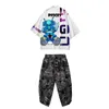 Herren Trainingsanzüge Konstellation Print Set Traditionelle japanische Kleidung Kimono Hosen Männer Retro Yukata Asiatische Mode Harajuku Hanfu JackeHerren