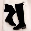 Pupuda Knee High Boots Women Black Winter Boots Cowboy Boots For Women Cheap Kne High Shoes Female 201111