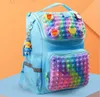 Venta caliente Lindo Mochila Niños Niñas Dibujos animados Niños Mochilas Niños Mochila ortopédica Niños Mochila bolso Bolso de hombro Hermosos regalos rosa azul 099